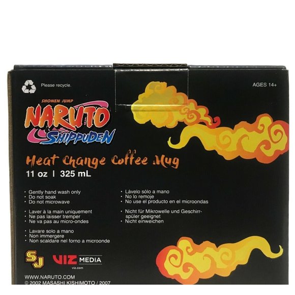 Naruto Shippuden Heat-Change Coffee Mug 11oz ~ Background Appears When H… - Picture 3 of 5
